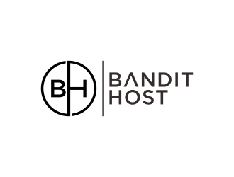 Bandit Host logo design by BlessedArt