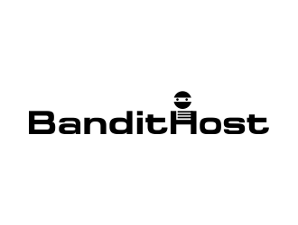 Bandit Host logo design by AisRafa