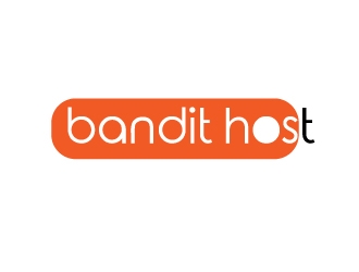 Bandit Host logo design by Suvendu