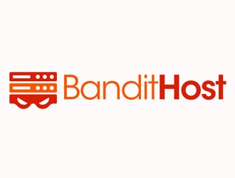 Bandit Host logo design by CreativeMania