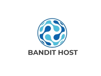 Bandit Host logo design by robiulrobin