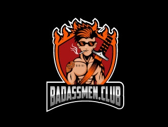 BadAssMen.Club logo design by rosy313