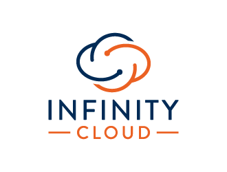 Infinity Cloud logo design by akilis13