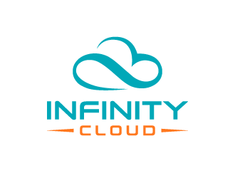 Infinity Cloud logo design by akilis13
