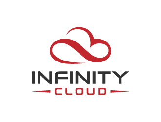 Infinity Cloud logo design by akilis13