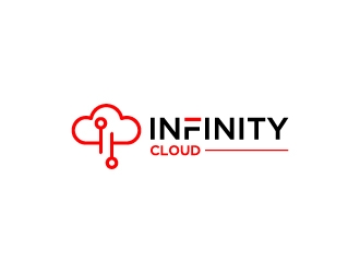 Infinity Cloud logo design by wongndeso