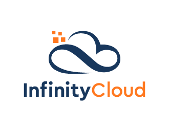 Infinity Cloud logo design by akilis13
