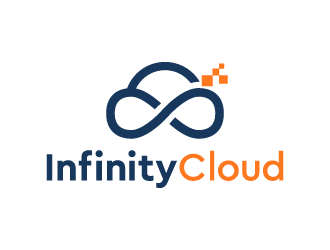 Infinity Cloud logo design by akilis13