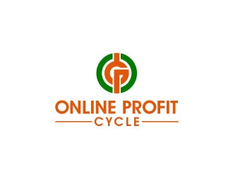 Online Profit Cycle logo design by maze