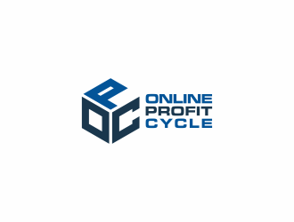 Online Profit Cycle logo design by goblin