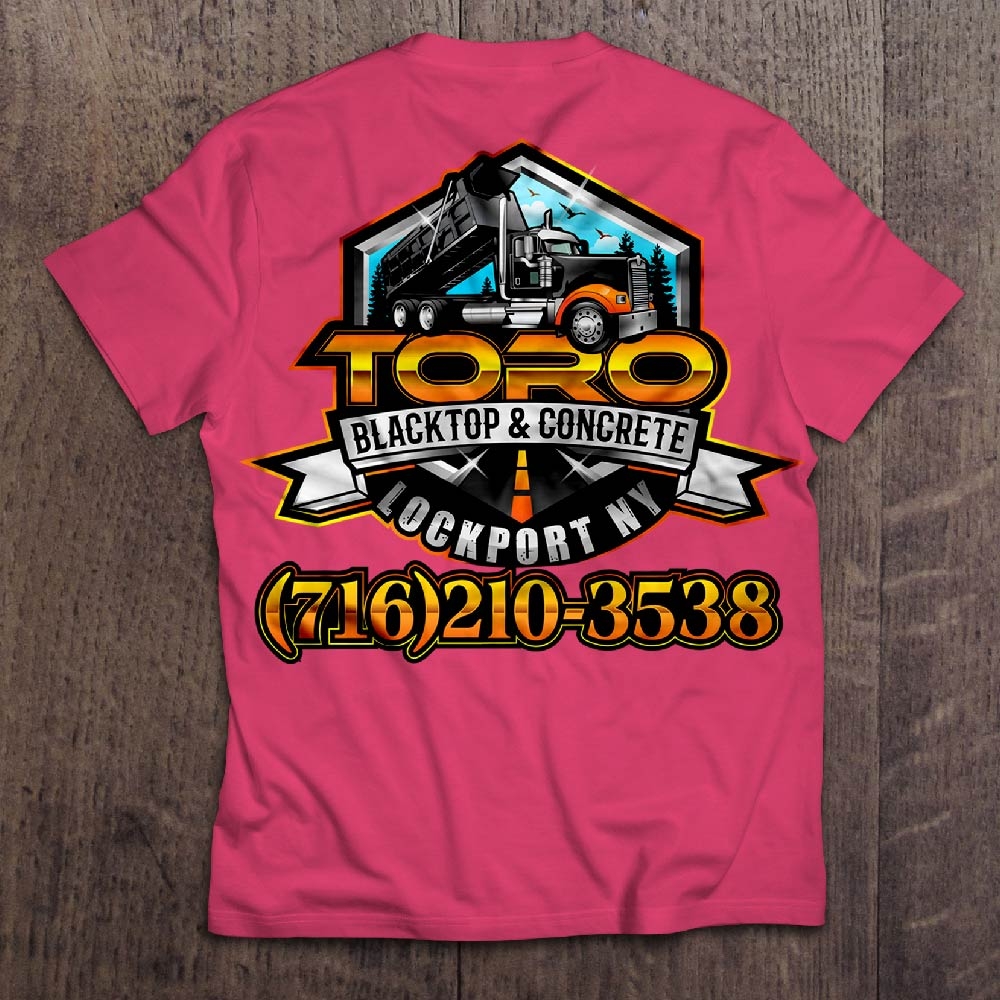 Toro Blacktop & Concrete logo design by dorijo