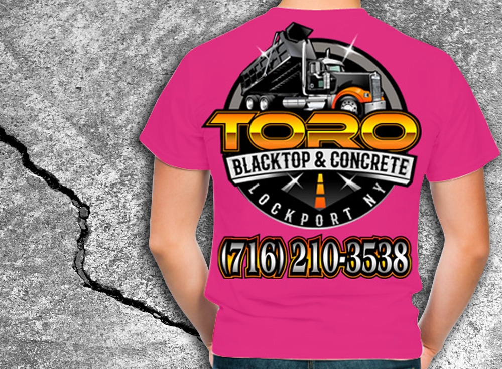 Toro Blacktop & Concrete logo design by THOR_