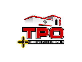 TPO Roofing Professionals logo design by pakderisher