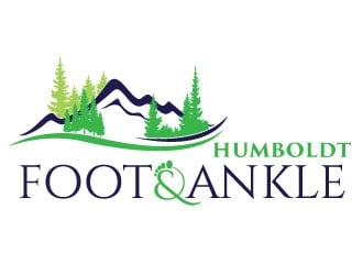HUMBOLDT FOOT & ANKLE logo design by Upoops