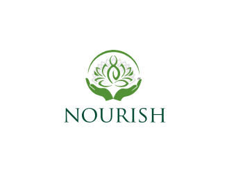 Nourish logo design by R-art