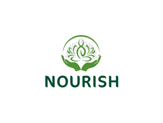 Nourish logo design by R-art