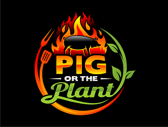 Pig or the Plant logo design by haze
