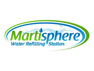 Martisphere Water Station logo design by jaize