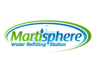 Martisphere Water Station logo design by jaize