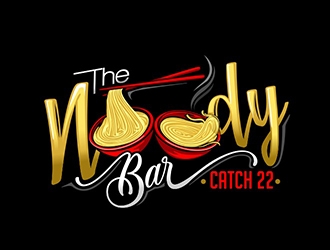 The Noody Bar (By Catch 22 Gastropub) logo design by veron