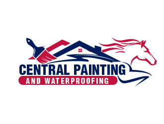 Central Painting and Waterproofing logo design by THOR_