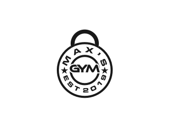 Max’s Gym logo design by bricton