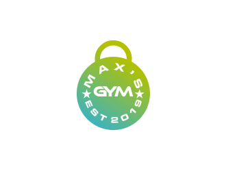 Max’s Gym logo design by bricton