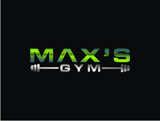 Max’s Gym logo design by bricton