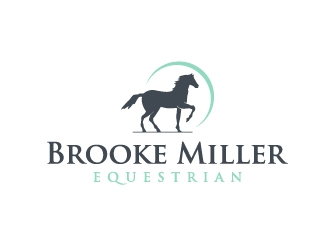 Brooke Miller Equestrian logo design by Marianne