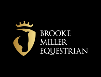 Brooke Miller Equestrian logo design by JessicaLopes