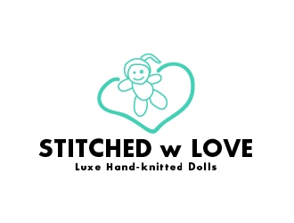 Stitched with Love logo design by my!dea