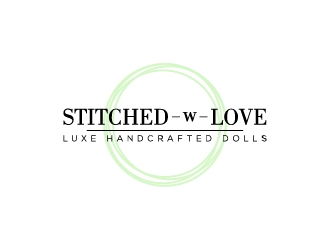 Stitched with Love logo design by wongndeso