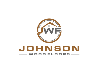 Johnson Wood Floors logo design by bricton