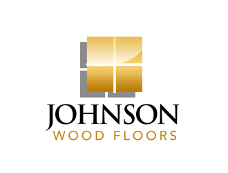 Johnson Wood Floors logo design by kunejo