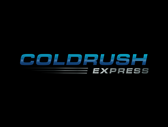 coldrush express logo design by ndaru