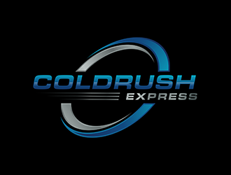 coldrush express logo design by ndaru