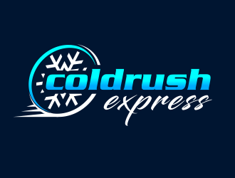 coldrush express logo design by BeDesign
