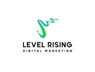 Level Rising Digital Marketing logo design by PRN123