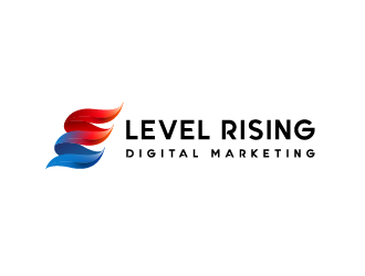 Level Rising Digital Marketing logo design by PRN123