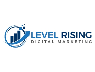 Level Rising Digital Marketing logo design by J0s3Ph