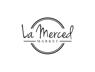La Merced Market logo design by Barkah