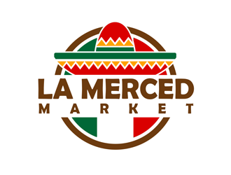 La Merced Market logo design by kunejo