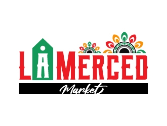 La Merced Market logo design by iamjason