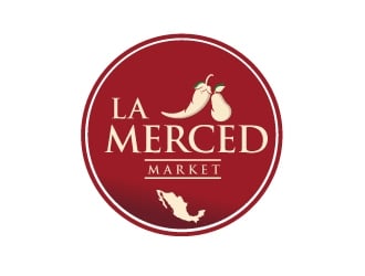 La Merced Market logo design by Suvendu