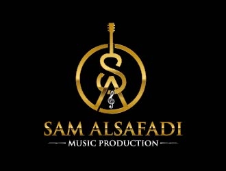 Sam Alsafadi Music Production logo design by usef44