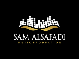 Sam Alsafadi Music Production logo design by JessicaLopes