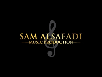 Sam Alsafadi Music Production logo design by Creativeminds