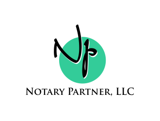Notary Partner, LLC logo design by Gwerth