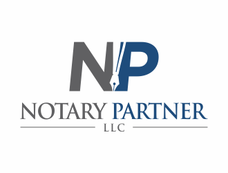 Notary Partner, LLC logo design by agus