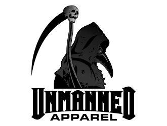 Unmanned Apparel logo design by Kruger